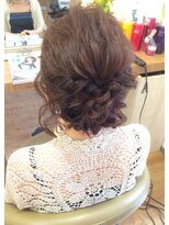 ナンプウ(Nanpu) Nanpu ふんわりしっかり華やかルーズアップ◎20代30代40代