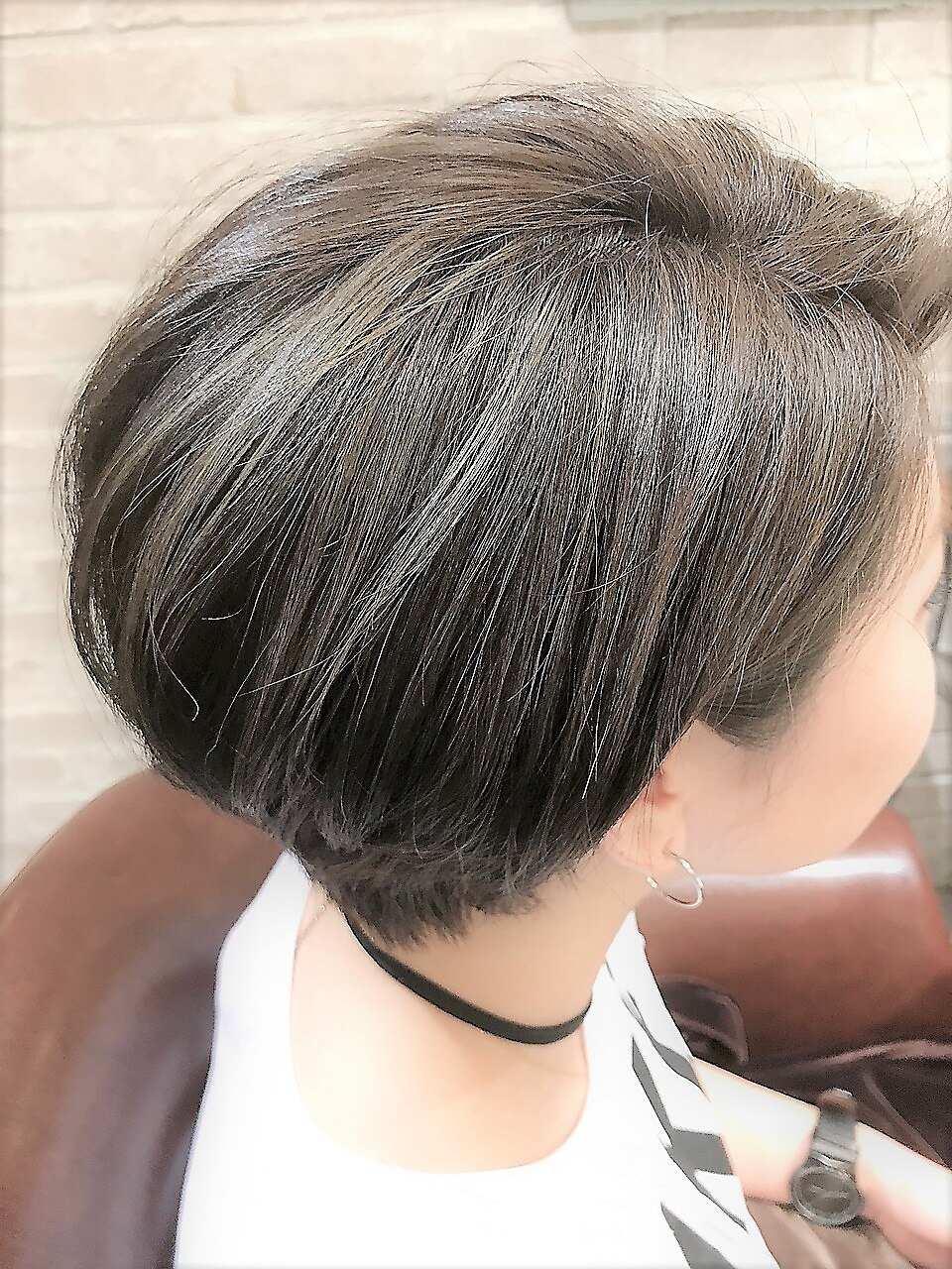 ショートボブ×ハイライト×アディクシーカラー：L004581694｜メル
