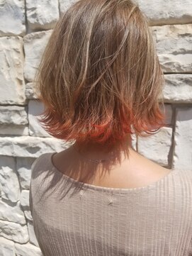 リュドール 一宮(Rue D'or) ハイトーンデザインカラー☆リュドール一宮☆by川部