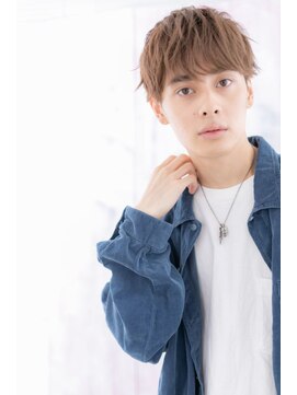 ミック 日暮里店(miq) カラーがポイント！モテ髪フェザーマッシュ