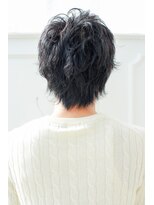 ヘアーサロン タカヒロ(Hair Salon TAKAHIRO) コンマヘア かき上げヘア ショートレイヤー  くせ毛風パーマ