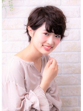 ソア 武蔵小杉(SOAR) 毛先パーマネオウルフ小顔外ハネボブアッシュブラウン