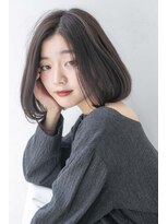 アグ ヘアー グスマン 西永福店(Agu hair guzman) 大人かわいいストレートボブ