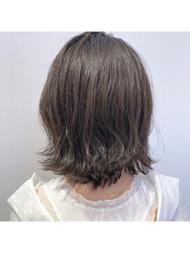 ネオヘアー 曳舟店(NEO Hair) ミニボブ×カーキグレイ（曳舟）