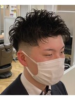 ネクサスアンドコー 錦糸町店(NEXUS&Co.)&nbsp;アップバング×アイロンパーマ