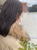 オーシャン(Ocean)&nbsp;［OCEAN Hair&Life 水田成美］立体感ハイライト/鎖骨ミディアム