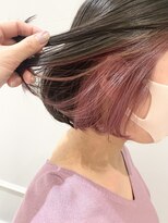 ネオリーブギンザ 銀座店(Neolive GINZA)&nbsp;インナーカラー　内巻きボブ