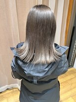 ジェノ(JENO by apish) ブリーチなしのダブルカラーで作るショコラアッシュ!