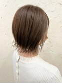 【flor 戸塚】*外ハネレイヤーボブ+アッシュベージュ*