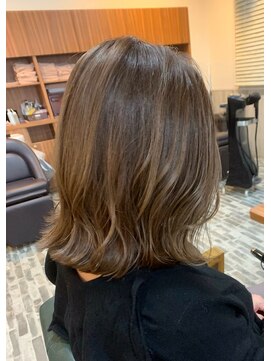 ビーチ ヘア メイク 綱島店(BEACH hair make) 外ハネ☆オリーブベージュ