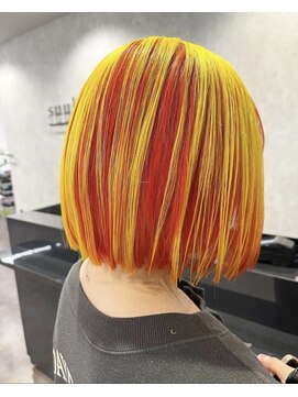 スーク 宜野湾店(suuk) レッド×イエロー