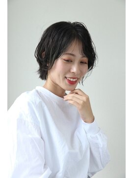 ヘアーアンドメイク エクリ 不動前店(Hair&Make equri) 「不動前美容室」ゆるふわショート