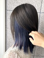 ルシア(LUCIA) インナーカラー/インナーブルー/ブリーチ/朝霞