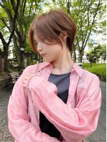 ロンドエニカ 大宮(Lond enika)&nbsp;切りっぱなしボブエアリーロングピンクブラウン美髪のススメ