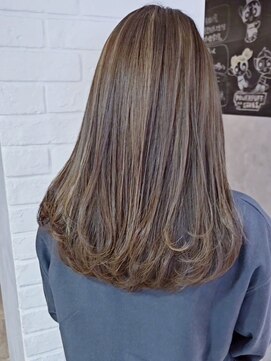 ヘア ケア ディエイチケー(HAIR CARE DHK) 白髪ぼかしハイライトグレージュ