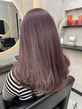 ルノン(LUNON) ラベンダーピンク/ブリーチカラー/秋カラー