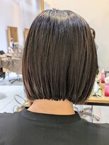ヘアリゾート粋 リマ 銀座店(lima)&nbsp;切りっぱなしボブ/ブラウングレージュ