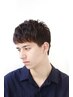 【men`s限定】カット＋カラー＋炭酸泉