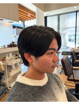 アメラボ 平針店(AmeLab) 【前下がりセンターパート/刈り上げ無し】山本凌也