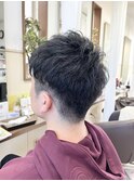 《見附　今町》メンズ　ツーブロック　短髪