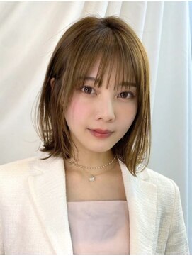 ロンドヴァリー 渋谷店(Lond vallee) ☆ボブ× 韓国風巻き×ナチュラルブラウン× クラゲヘアー