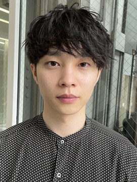 インセプション 銀座(INCEPTION) マッシュパーマ/スペインカールニュアンスパーマ/ダークアッシュ