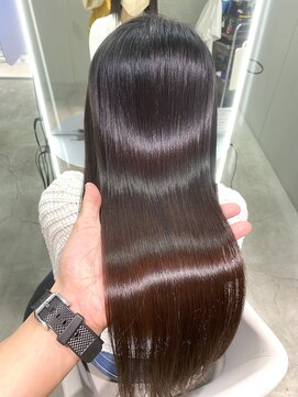 ジェム リット(GEM lit) 髪質改善☆乾かすだけでツヤツヤ、サラサラ縮毛矯正８