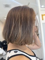 ニコヘアー(nico hair)&nbsp;ボブ 白髪ぼかし