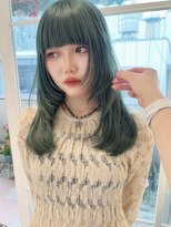 ウル(U’ru)&nbsp;くすみgreen × レイヤー