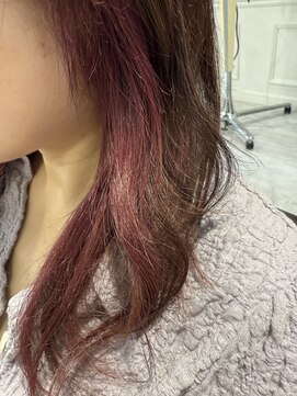 シエル 千葉店(CIEL) インナーカラー*ピンク