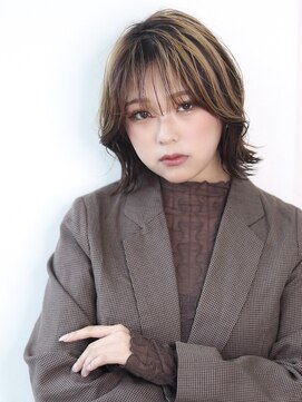 オーロ 武庫之荘店(ORO) アンブレラカラー/外ハネボブ/デザインカラー/くびれヘア