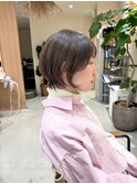 ミニウルフまるみ小顔ショート