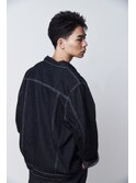 men's/メンズ/ブルーブラック/フェザーパーマ/サーフカール/池袋