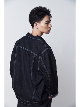 ロンドオム 池袋(Lond Homme) men's/メンズ/ブルーブラック/フェザーパーマ/サーフカール/池袋