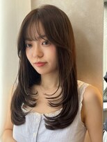 オムニス 表参道(Omnis)&nbsp;ハイレイヤー/ミディアム・ロング/20代/30代/顔周りレイヤー