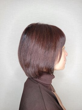 松本平太郎美容室 国立店 40代50代60代×レイヤーボブ×イノアカラー