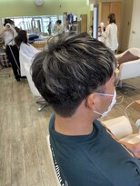 フレイムス ヘアアンドリラックス 大宮東口店(Frames)&nbsp;メンズ×メッシュカラー