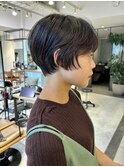 アンブレラカラー/ショート/白髪ぼかし/白髪/20代30代40代50代