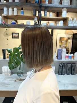 マスカリ(muscali) 黒髪/表参道ハイライト/オリーブグレー/小顔/ココアベージュd60