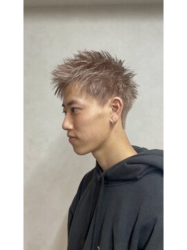 MEN’S HAIR/サーフカール/刈り上げセンターパート/千葉駅