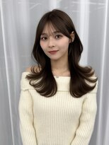 アマトウキョウスマートサロン(AMA TOKYO×Smart Salon)&nbsp;くびれレイヤー/顔まわりカット/レイヤーカット/小顔ヘア