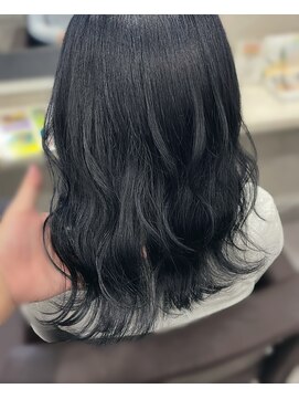 ジェンダーヘア(GENDER hair) Navy Blue 2
