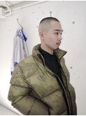 坊主フェード
