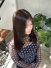 ゼゼ 高知店(zeze)&nbsp;ワンホンレイヤー/ハッシュカット/髪質改善/韓国