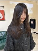 レイヤーカット/ロングレイヤー/顔まわりレイヤー