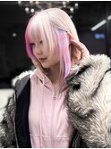 ホワイトブロンド×スラッシュ・ボーダー