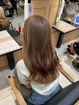フェイス 伊勢原(FACE。) イメチェン/ピンクベージュ/前髪/伊勢原