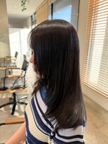 グランデュール 浜松小豆餅店(GRANDEUR)&nbsp;夏の透明感シアーカラー　ハッシュカット