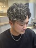 【メンズ限定】デザインカット+スペインカール　￥9900
