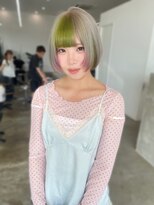 エートル 西金沢(etre)&nbsp;10代20代ハイトーンデザインカラーセクションカラーミントカラー